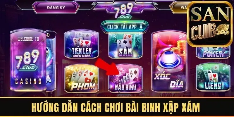 cách chơi binh xập xám