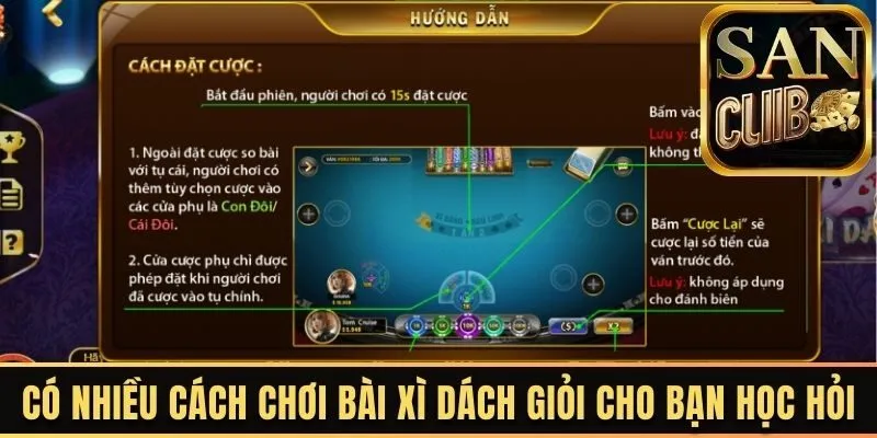 Có nhiều cách chơi bài xì dách giỏi cho bạn học hỏi
