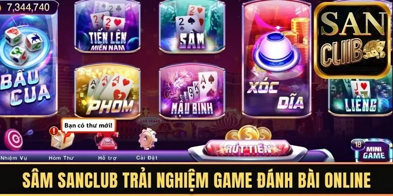 Cách tính điểm trong game bài Sâm Sanclub